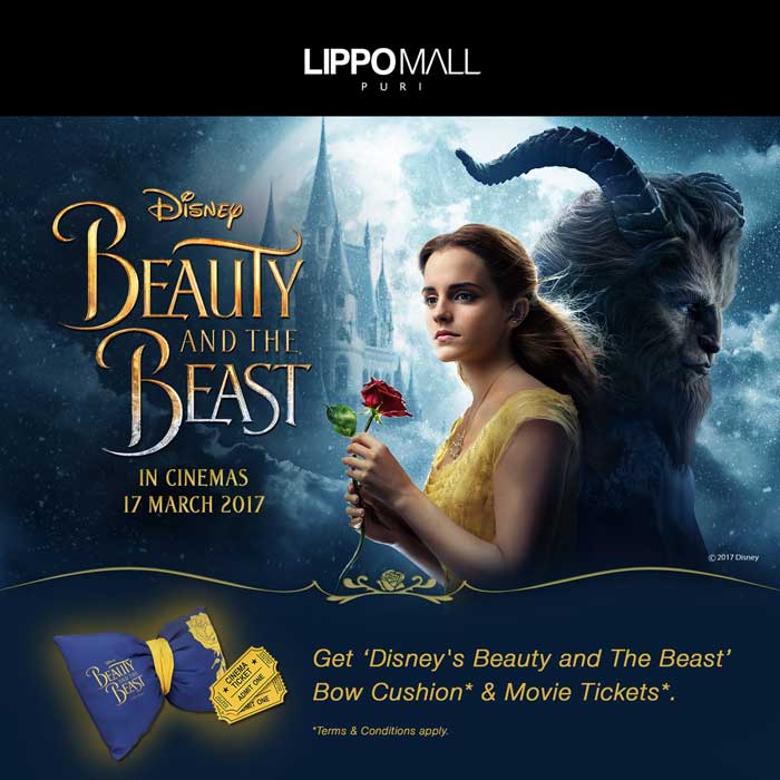 beauty and the beast in lippo mall puri st. moritz