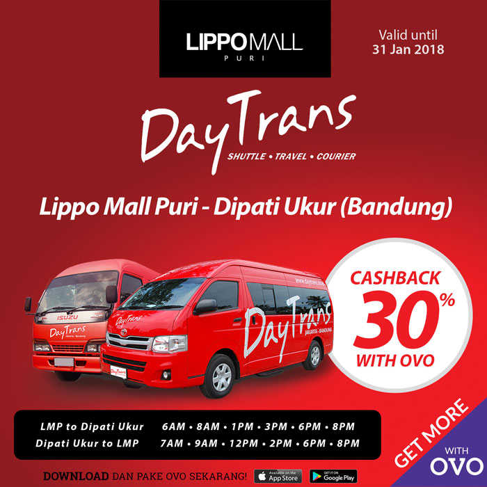 daytrans in lippo mall puri st. moritz