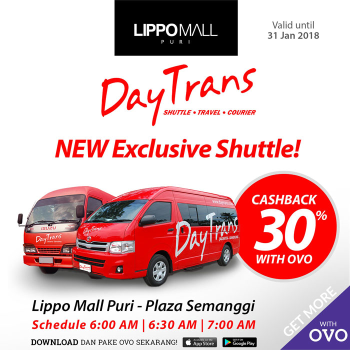 daytrans in lippo mall puri st. moritz