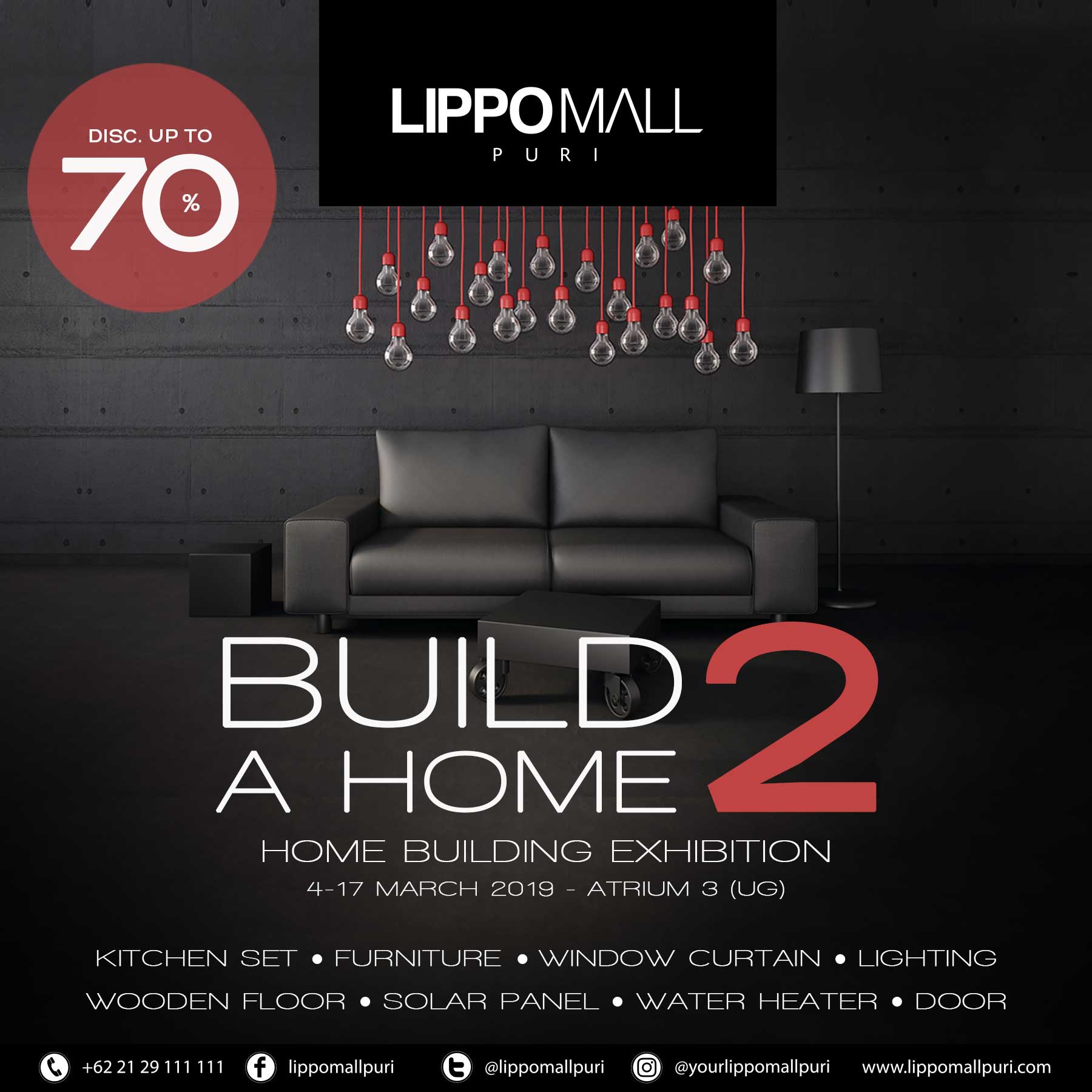 home building event in lippo mall puri st. moritz