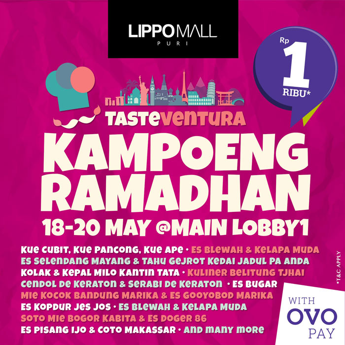 tasteventura event in lippo mall puri st. moritz