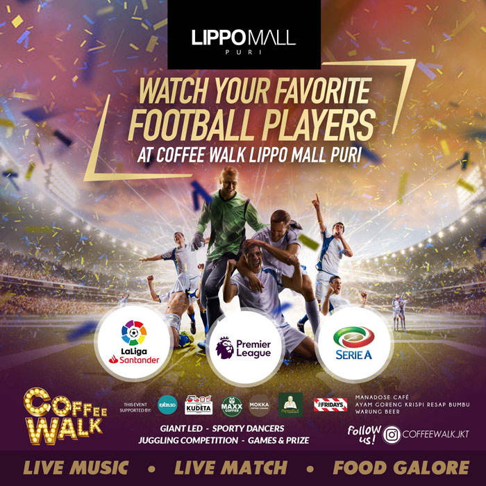 nobar epl in lippo mall puri st. moritz