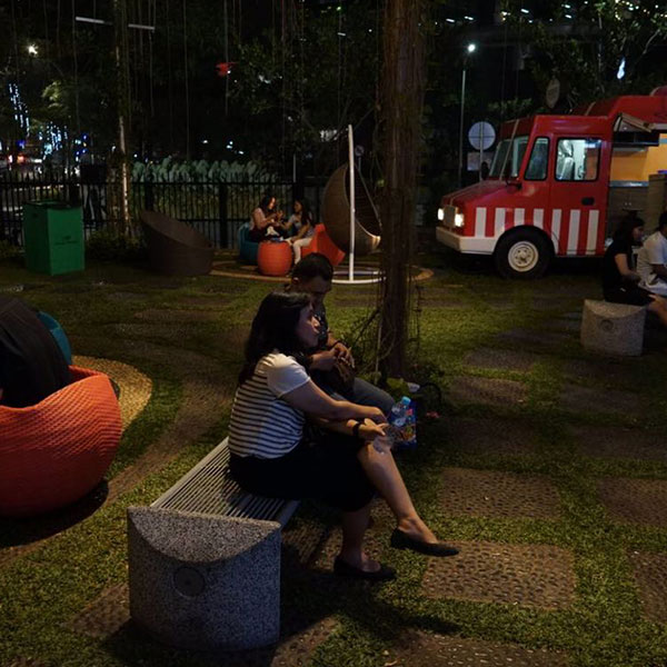 eat out foodtruck event in lippo mall puri st. moritz