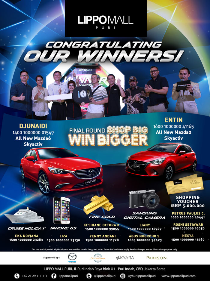 shop big win bigger event in lippo mall puri st. moritz